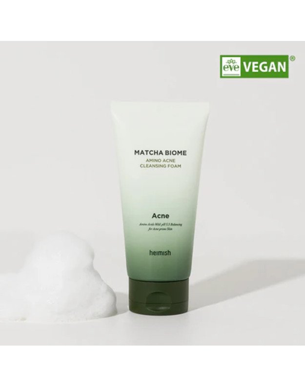 heimish Matcha Biome Amino Acne Cleansing Foam mini veido prausiklis 