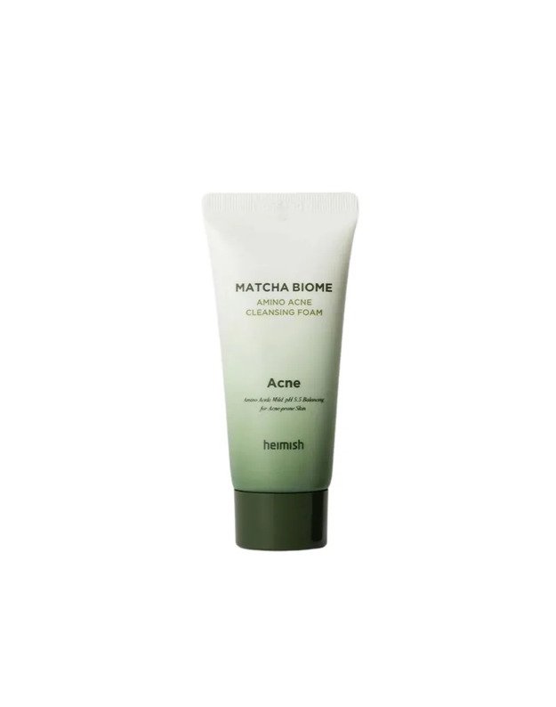 heimish Matcha Biome Amino Acne Cleansing Foam mini veido prausiklis 