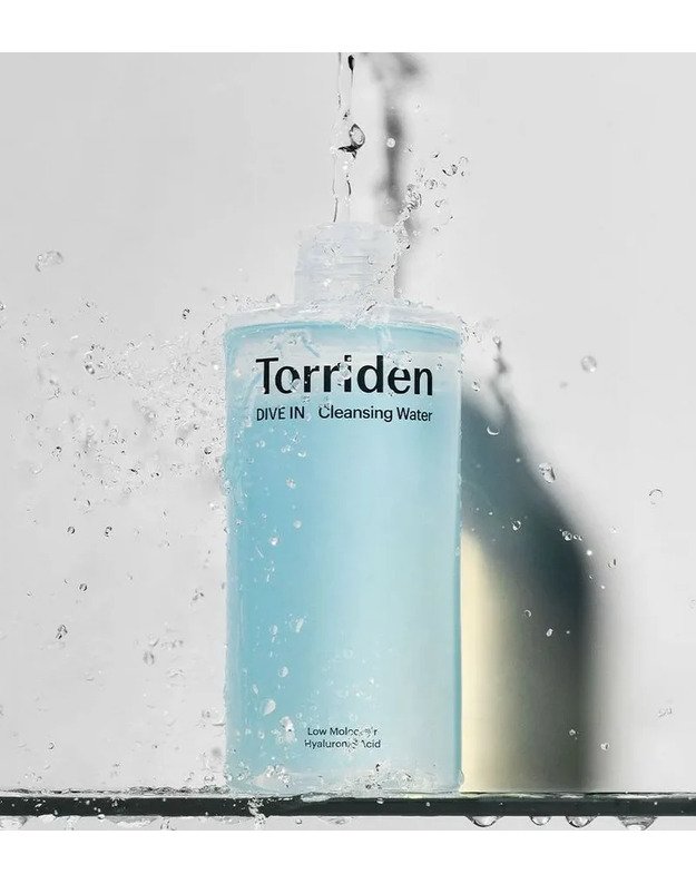 TORRIDEN DIVE-IN Low Molecular Hyaluronic Acid Cleansing Water drėkinantis valomasis vanduo