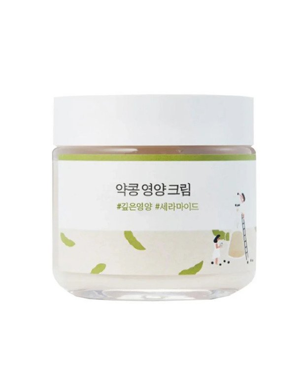 ROUND LAB Soy Bean Nourishing Cream maitinantis veido kremas