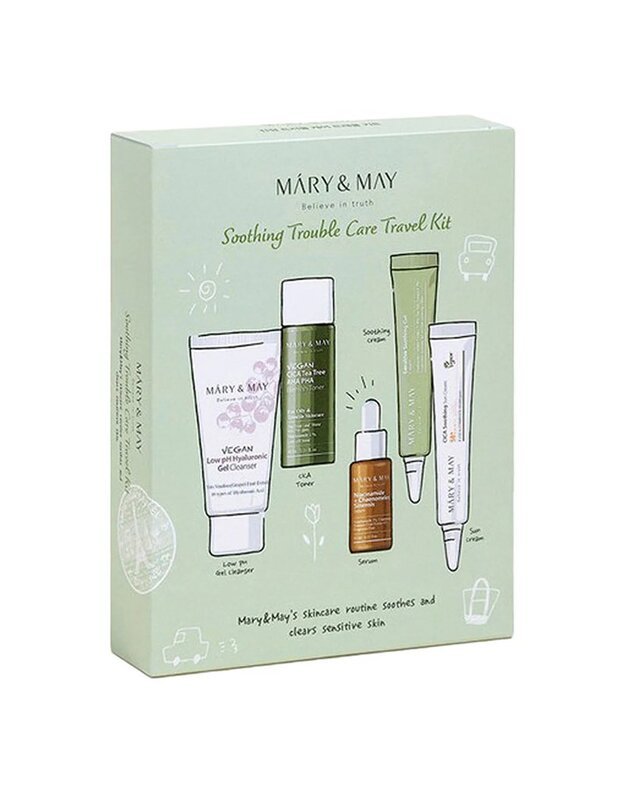 Mary&May Soothing Trouble Care Travel Kit kelioninis rinkinys