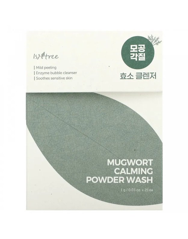  Isntree Mugwort Calming Powder Wash enziminis šveitiklis 1 vnt.